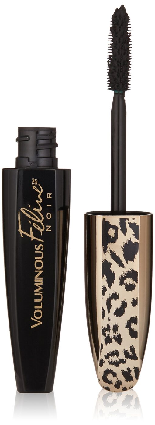 L'Oréal Paris Voluminous Feline Noir Washable Mascara, Blackest Noir, 0.27 fl. oz.