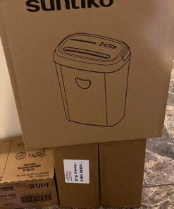 Paper Shredder, 14-Sheet Cross Cut with 6.6-Gallon Basket, P-4 Security Level, 3-Mode Design Shred Card/CD/Staple/Clip, Heavy Duty with Jam Proof System, Paper Shredder for Office (ETL) 53 71uepRT7EOL