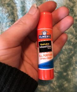 Elmer's All Purpose School Glue Sticks, Clear, Washable, 4 Pack, 0.24-ounce sticks Standard Stick 4 Count 20 71uesEPaAfL