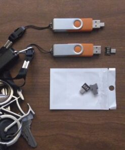 CHENYANG Ultra Mini DM Micro USB 5pin OTG Adapter Connector for Cell Phone Tablet & USB Cable & Flash Disk - 5pcs OTG*5set 20 71ufDRhr cL