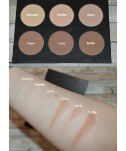 Banana Setting Highlighting Pressed Powder Makeup - Yellow Under Eye Concealer, Color Corrector, Contour Highlight Palette Refill Magnetic Pan 37mm, Professional Cosmetics, Paraben Gluten Cruelty Free BANANA CONTOUR REFILL 11 71ufDYKKCnL