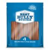 Best Bully Sticks 6 Inch All-Natural USA-Baked Bully Sticks for Dogs - 6” Fully Digestible, 100% Grass-Fed Beef, Grain and Rawhide Free | 18 Pack USA 6 Inch Bully Sticks (18 Pack) 50 71ufacQT7kL
