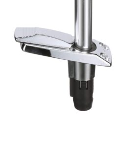 Attwood 911339-7 Rectangle 2-Pin Base for 12-Degree Angled Light Pole, Swivel Cover, Zamak Finish, 4 Inches x 1 5/8 Inches 12 71ufsRerhwL