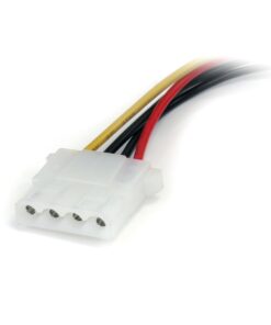 StarTech.com 6in SATA to LP4 Power Cable Adapter - F/M - Power adapter - SATA power (M) to 4 pin internal power (F) - 5.9 in - black - LP4SATAFM6IN 6 inch SATA to Molex LP4 Power 9 71ug7XYhhbL