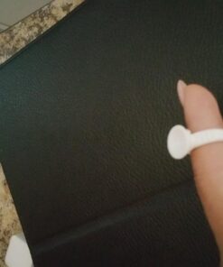 100PCS Disposable Plastic Nail Art Tattoo Glue Rings Holder Eyelash Extension Rings Adhesive Pigment Holders Finger Hand Beauty Tools (White) 100 Count (Pack of 1) White 39 71ugFmYkqBL