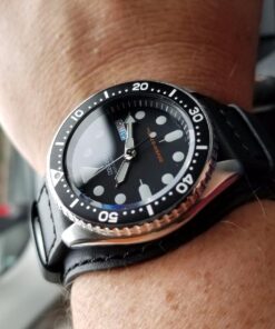 SEIKO Men's Automatic Analogue Watch with Rubber Strap SKX007K 72 71ugU PwUSL