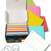 Debra Dale Designs ~ Made RIGHT in the USA ~ 3" x 5" Blank White Index Cards Study System ~ 200 Cards ~ 5 Bright Dividers ~ Hole Punched ~ 4 Quality Binder Rings ~ 326 gsm ~ Great for notecards 7 71uhC1YiBUL