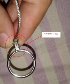 Exquisite Craftsmanship: Premium Solid Stainless Steel Ring Sizing Mandrel for Accurate Measurements, Sizes 1-16 1-16 34 71uhQYvFP3L