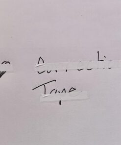 Vobou Whiteout Correction Tape, Easy To Use Applicator for Instant Corrections Correct Wrong Writing At Any Time, For school, Office (Red and Blue, 12pack, 6M/256" x 0.2") Blue/Red 39 71uhonJecpL