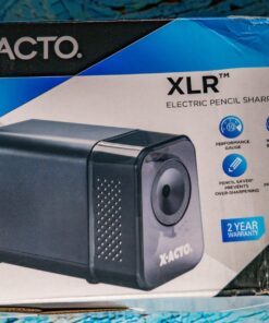 X-ACTO 1818LMR XLR Office Electric Pencil Sharpener, Charcoal Black 35 71uiM3TtQQL