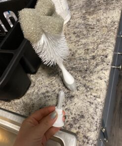 Munchkin® Sponge™ Bottle Brush, Grey, 2 Count (Pack of 1) 33 71uj6uL7fL