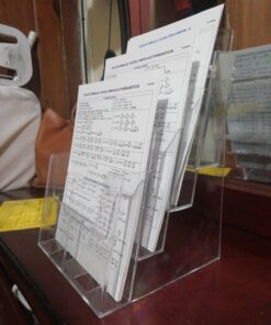 SourceOne Premium 4-Tier Magazine and Brochure Holder – Clear Acrylic Countertop Organizer 1 Pack 16 71ukARKvLmL