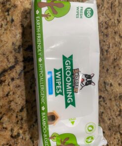 Pogi's Dog Grooming Wipes - 100 Dog Wipes for Cleaning and Deodorizing - Plant-Based, Hypoallergenic Pet Wipes for Dogs, Puppy Wipes - Quick Bath Dog Wipes for Paws, Butt, & Body - Fragrance Free 100-Count Wipes Fragrance-Free 35 71ulCXwG BL