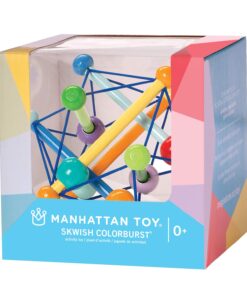 Manhattan Toy Skwish Color Burst Rattle and Teether Grasping Activity Toy 23 71ulT2cMeIL