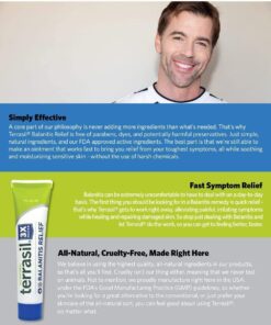 Terrasil Balanitis Antifungal Cream, Soothing Anti Itch Cream for Relief from Inflammation, Irritation and Balanitis Symptoms, 50g Tube 8 71umWJTwHbL