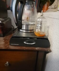 Mind Reader Nespresso Compatible Capsule Drawer, Countertop Organizer Coffee Pod Holder, Storage, 9.25" L x 15" W x 2" H, 9.21 x 15.94 x 2.36, Black 42 71umakSTQ5L