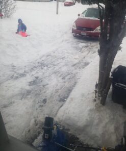 Snow Joe SJ623E 18-Inch 15-Amp Electric Walk-Behind Single Stage Snow Blower w/ Headlight, 18-Inch 34 71unBWfPaFL