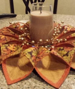 Poorhouse Quilt Designs Fold'n Stitch Wreath Ptrn 20 71unxV9UJrL