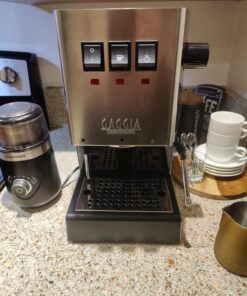 Gaggia RI9380/46 Classic Evo Pro, Small, Brushed Stainless Steel 30 71up WjPnRL