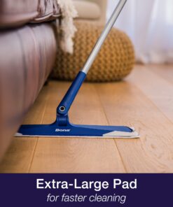 Bona Hardwood Floor Disposable Wet Cleaning Pads - 12 cleaning pads per pack - unscented - Use with Bona Mops - Residue-Free Floor Cleaning Solution for Wood Floors 21 71uqHE3LLZL