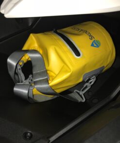 Skog Å Kust DrySåk Waterproof Floating Dry Bag with Exterior Zippered Pocket | for Kayaking, Rafting, Boating, Swimming, Camping, Hiking, Beach, Fishing | 10L & 20L Sizes 10 Liter Yellow 28 71uqiLBWWPL 1