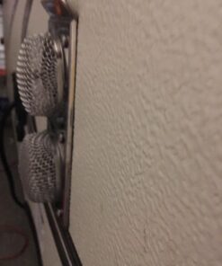 Camco Flying Insect Screen | Features a Heavy-Duty Stainless Steel Mesh Cover and Fits Most Duo-therm and Suburban Furnace Vents (42141) 2 Count (Pack of 1) 2 Count (Pack of 1) FUR200 40 71urEMpyoAL