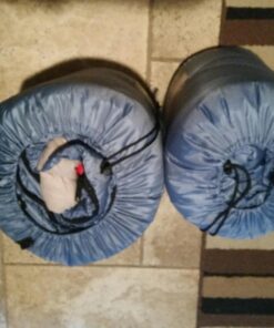 Coleman Sun Ridge Cool-Weather Sleeping Bag 40°F Lightweight for Adults, Camping Sleeping Bag with Easy Packing and Draft Tube to Prevent Heat from Escaping 40-60 Degree Sleeping Bag 22 71urH9fnEJL