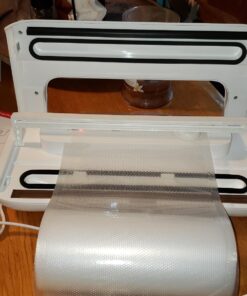 2 Rolls 8-Inch-by-50-Foot Vacuum Food Sealer Bags - Compatible with Foodsaver Machines - Embossed Commercial Grade Make-Own-Size Sous Vide or Storage 1 43 71urqWBRGML