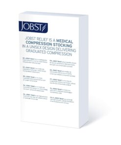 JOBST Relief Compression Stockings, Waist High Pantyhose, Open Toe Medium Beige 12 71usBnpo7bL