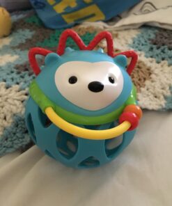 Skip Hop Baby Rattle Toy, Explore and More Roll Around Rattle, Hedgehog 53 71usROkhg5L