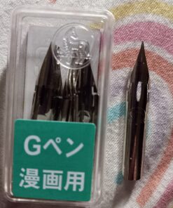 Zebra Comic G Model Chrome Pen Nib, 10 Nibs (1 Pack) (PG-6B-C-K) 1 Count (Pack of 1) 31 71usUBsg03L