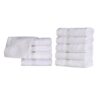 SUPERIOR Egyptian Cotton 10-Piece Face Towel Set, Small Towels for Facial, Spa, Quick Dry, Absorbent Towels, Bathroom Accessories, Guest Bath, Home Essentials, Washcloth, Airbnb, White Washcloth (10-Pack) 22 71usZbFQ1OL