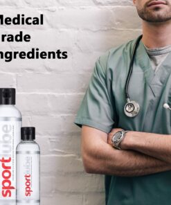 Sportlube Premium Silicone Lubricant (1 oz (Pack of 3)) - Personal Sexual Lubrication for Men and Women - Long Lasting, Hypoallergenic, Odorless - Anal and Vaginal Intimate Pleasure Couples Lube 1.00 Fl Oz (Pack of 3) 8 71usaQu4dHL