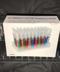 Allures & Illusions Syringe Pen , Mixed Color 60 Count(Pack of 1) Multicolor 36 71usq1LundL 2