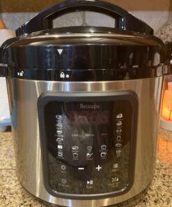 Electric Pressure Cooker: 6 Quart 9-in-1 Multi-Functional Built-in 11 Presets Programs Pressure Pot, Multi Cooker, Slow Cooker, Rice Cooker, Steamer, Sauté, Yogurt Maker, Warmer & Sterilizer 6 Quarts 43 71utWOfcX3L 1