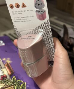 Faber-Castell Grip Trio Pencil Sharpener - Rose Shadows (Packaging May Vary) 16 71utpXUUjL