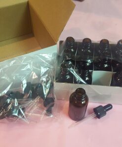 Vivaplex 12, Amber, 1 oz Glass Bottles, with Glass Eye Droppers 35 71uu8kCBIFL