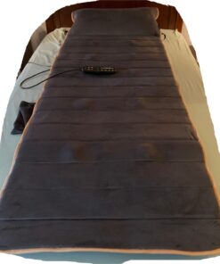 Snailax Massage Mat with 10 Vibrating Motors and 4 Therapy Heating pad Full Body Massager Cushion for Relieving Back Lumbar Leg SL-363 37 71uuNFhKYL