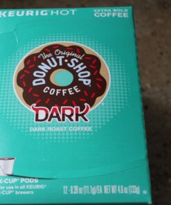 The Original Donut Shop Dark Keurig Single-Serve K-Cup Pods, Dark Roast Coffee, 72 Count (6 Packs of 12) 12 Count (Pack of 6) 30 71uuYKgfEIL