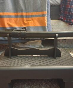 Vulcan Gear Traditional Japanese Handmade Sharp Katana Samurai Sword with Scabbard and Sword Stand Dragon Tsuba 40 71uuiRbYwPL