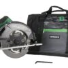 Hitachi C7SB3 15 Amp 7-1/4" Circular Saw 0-55° Bevel Capacity, Blower Function, & Aluminum Die Cast Base