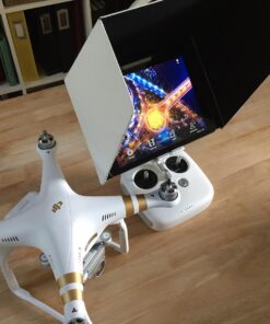 Alternative view of SummitLink 10 Inch iPad Sunshade Sun Hood White for DJI Phantom 4 DJI Phantom 3 Professional Advanced DJI Inspire 1 3DR Solo