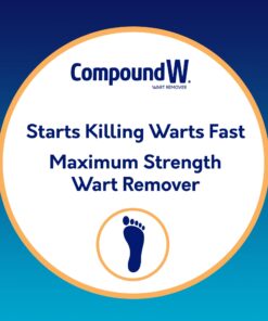 Compound W Maximum Strength One Step Plantar Wart Remover Foot Pads, 20 CT, 2 Pack 10 71uwJj8nz0L 1