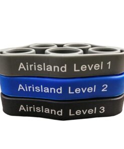 Airisland Finger Stretcher Hand Resistance Bands Hand Extensor Exerciser Finger Grip Strengthener Strength Trainer Gripper Set for Arthritis Carpal Tunnel Exercise Guitar and Rock Climbing 3pcs 18 71uwvDc2LhL