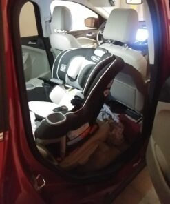 Graco Extend2Fit Convertible Car Seat, Ride Rear Facing Longer with Extend2Fit, Gotham 45 71uxKRkdsRL