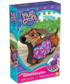 Alternative view of The Orb Factory Plushcraft Wiener Dog Pillow Plush (74692)