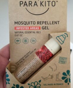 PARAKITO Roll-on Gel Mosquito Repellent for Kids & Adults | w/Vitamin E & Citronella Oil | Travel Size Bug Repellent for Hiking & Camping Accessories | DEET-Free Protection (0.67 oz) Single 17 71uy5Udl49L