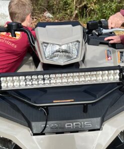 YITAMOTOR 22 Inch Light Bar Offroad Spot Flood Combo Led Bar Waterproof Dual Row LED Work Light with Wiring Harness compatible for Truck, 4X4, ATV, Boat, Jeep, LED Light Bar 120W White 37 71uyMsL8W5L