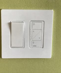 Lutron Caseta Smart Lighting Dimmer Switch and Remote Kit | P-PKG1W-WH | White 54 71uzxJMq5hL