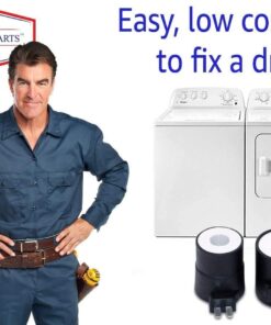 Exact Fit 279834 Dryer Gas Valve Ignition Solenoid Coil Kit - For Dryers Premium Replacement Part by DR Quality Parts 23 71v VFc5kL